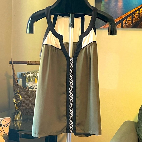 Sleek Bohemian style Tank Blouse - Picture 1 of 5